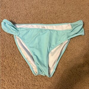 Blue Bikini Swim Set with Triangle Top